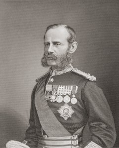 Marechal-de-campo Frederick Sleigh Roberts, 1º Conde Roberts, 1883 de English School